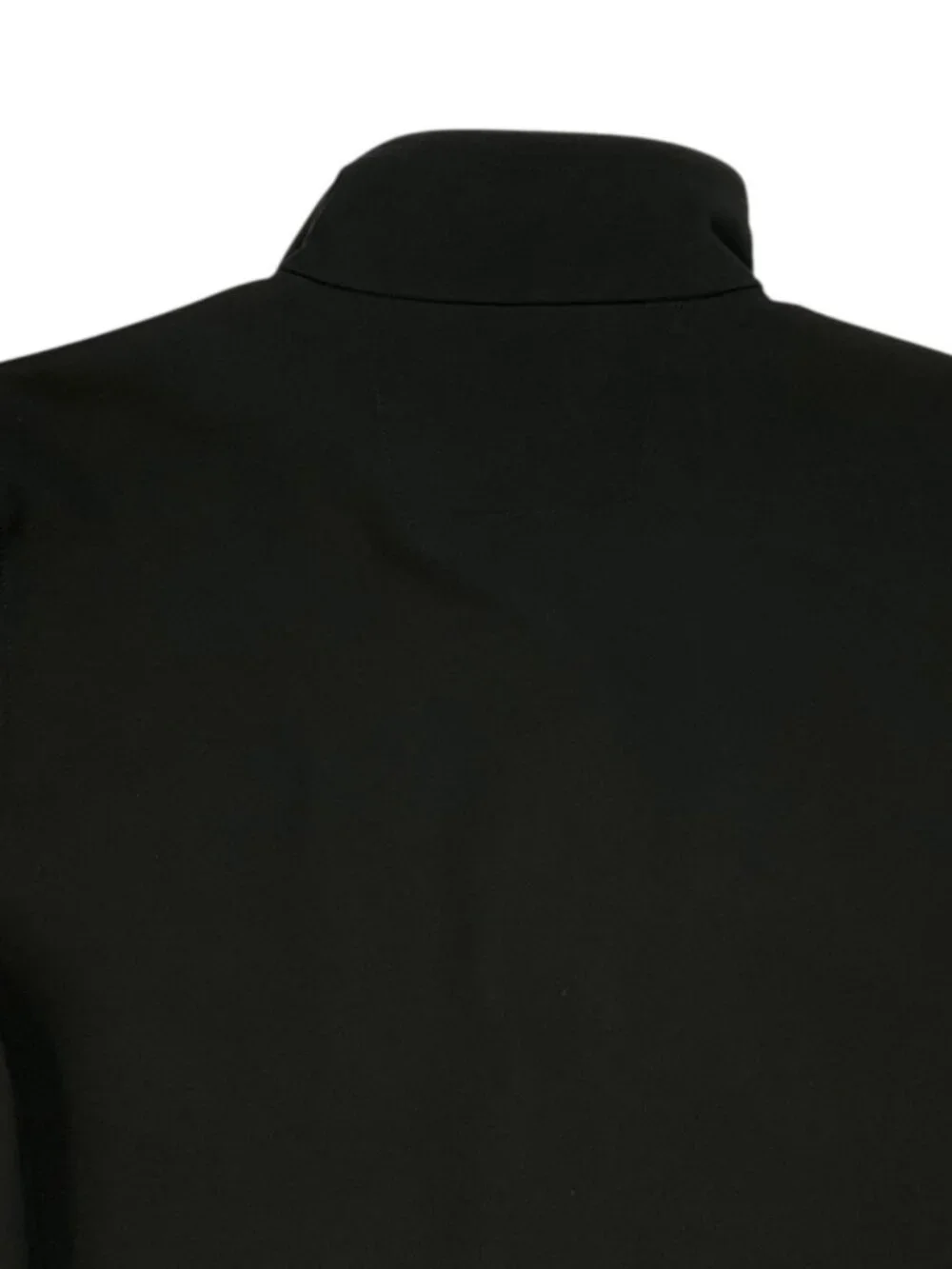 Banana Republic Softshell Jacket S Black Mockneck Preppy Fall Fashion